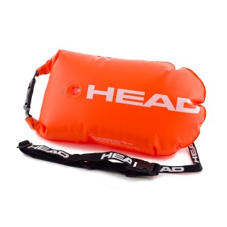 Head Safety Buoy - Sicherheitsboje für Schwimmer. orange