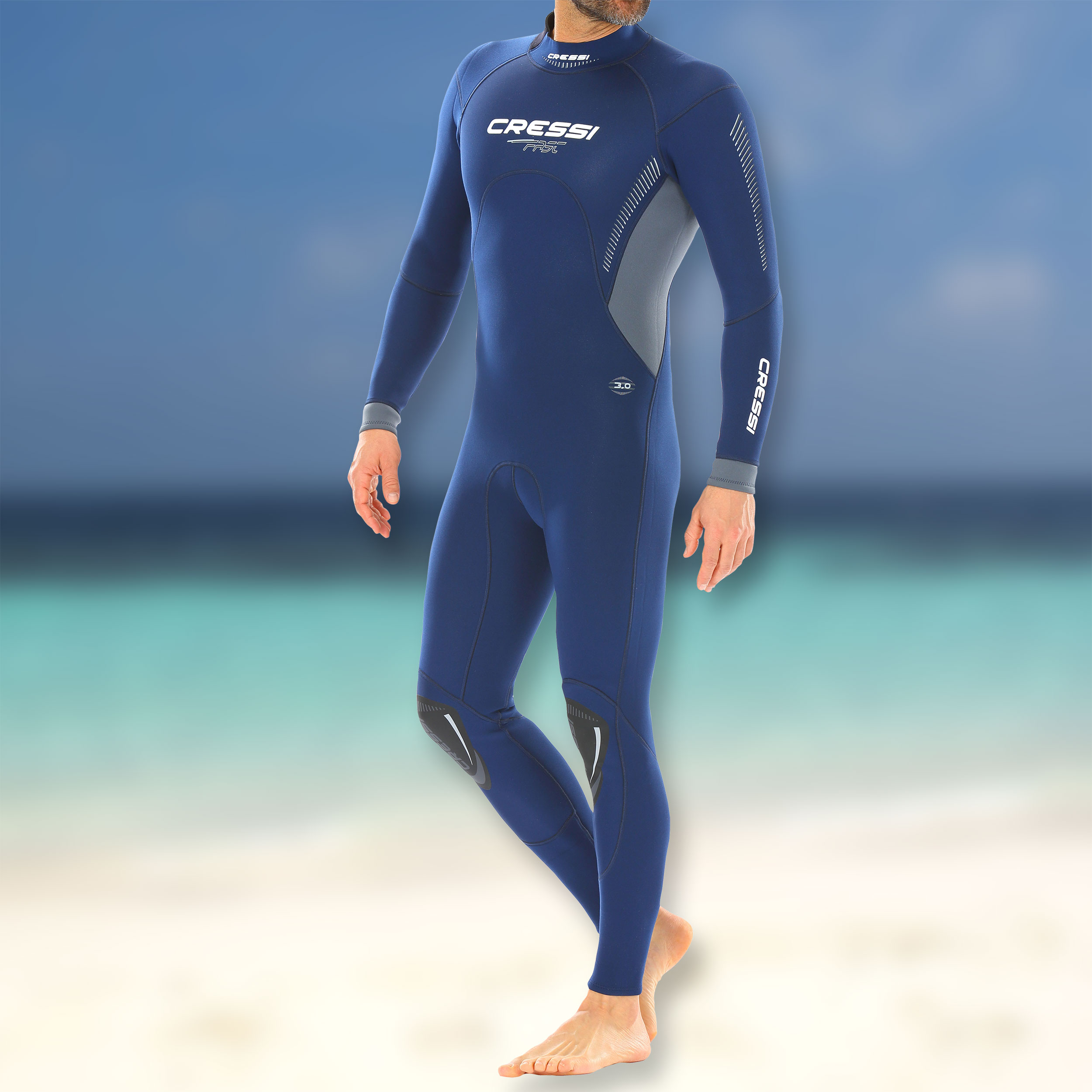 3 mm Neopren Männer Neoprenanzüge UV Schutz Shirt im Wasser Sport Neopren Jacke 