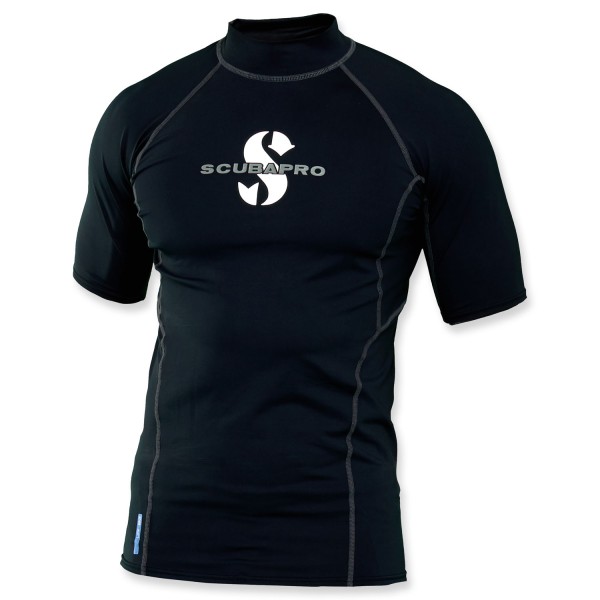 Scubapro T-Flex Lycra Shirt Herren - schwarz Kurzarm UPF 80