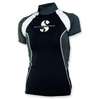 Scubapro T-Flex Lycra Shirt Damen - graphite kurzarm UPF 80