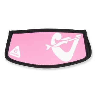Cressi Maskenbandschutz aus Neopren - pink weiß
