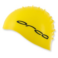 ORCA Badekappe aus Silikon - gelb