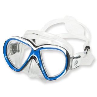 Aqualung Maske Reveal X2 blau - kristallklares Silikon