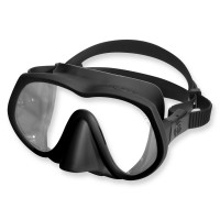 OMS Tauchmaske TX1 - UV Schutz Glas, schwarz