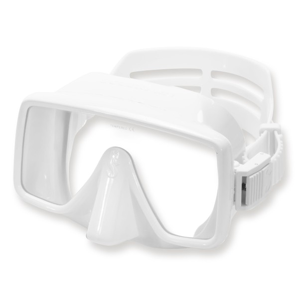 Scubapro Tauchmaske Frameless - rahmenlose Einglas-Maske, weiß