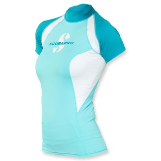 Scubapro T-Flex Lycra Shirt Damen - Caribian kurzarm UPF 80