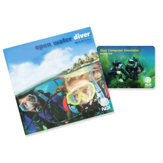 Padi Open-Water-Diver-Manual (D) mit Computersimulator