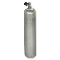 OMS - BTS Alu-Flasche Mono 40cf silber, Dirty Beast, ca. 5,7 Liter