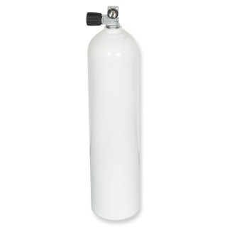 OMS - BTS Alu-Flasche Mono 7 Liter weiß