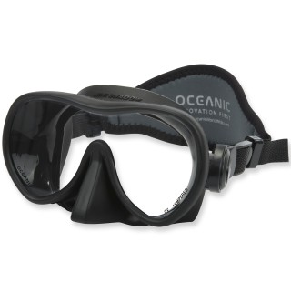 Tauchmaske Oceanic Mini Shadow Dark für »schmale Gesichter«