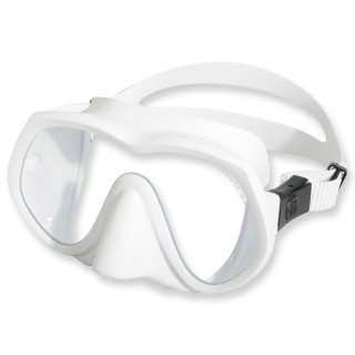 OMS Tauchmaske TX1 - UV Schutz Glas, weiß