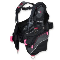 Aqualung Tarierjacket Pro HD Woman schwarz pink - leicht und bleiintegriert