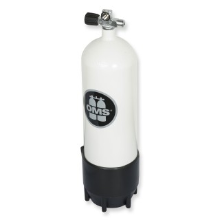 OMS - BTS Mono Stahlflasche 10 Liter - Ventil ausbaufähig
