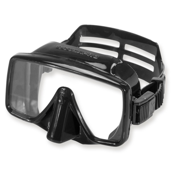 Scubapro Tauchmaske Frameless - rahmenlose Einglas-Maske, schwarz