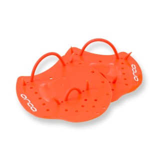 Orca Flat Handpaddles - orange